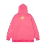 Sp5der P*NK Hoodie 'Dark-Pink' - Image 2