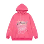 Sp5der P*NK Hoodie 'Dark-Pink'