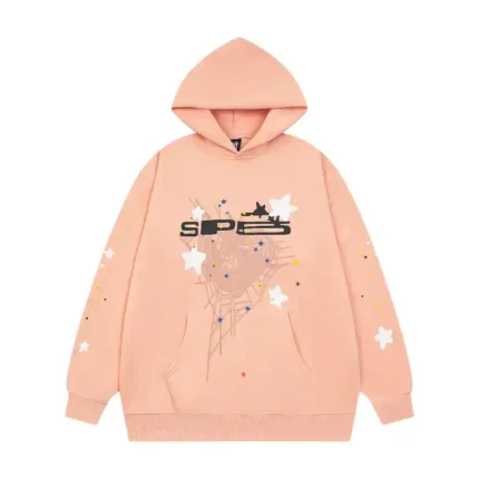 Sp5der SP5 Bellini Hoodie 'Baby-Pink'