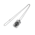 Chrome Hearts Tiny Cross Cutout Dog Tag Pendant - Image 6