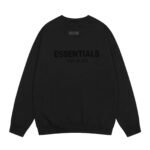 Fear of God Essentials Crewneck Sweatshirt ‘Black’ - Image 4