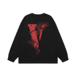 Vlone Staple Long Sleeve Red V - Image 6