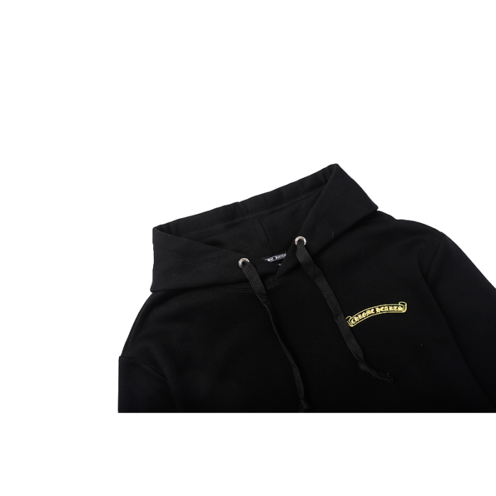 Chrome Heart Hollywood Yellow Cross Hoodie - Image 9