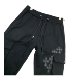 Chrome Hearts Cross Patch Cashmere Sweatpants - Image 3