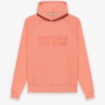 Fear of God Essentials Hoodie 'Coral'