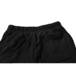 Chrome Hearts Black Patent Leather Pony Hair Shorts - Image 4