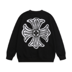 Chrome Hearts White Embellished Crewneck Sweatshirt - Image 10