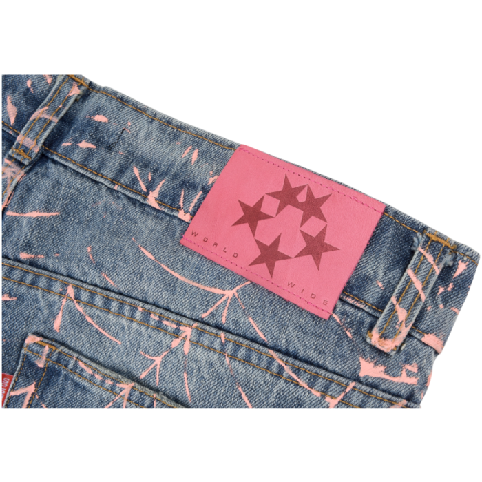 Sp5der AOP Vintage 501 Denim Jeans - Image 8