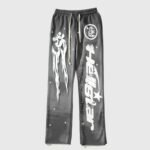 Hellstar Studios Racer Flare Sweatpants Black