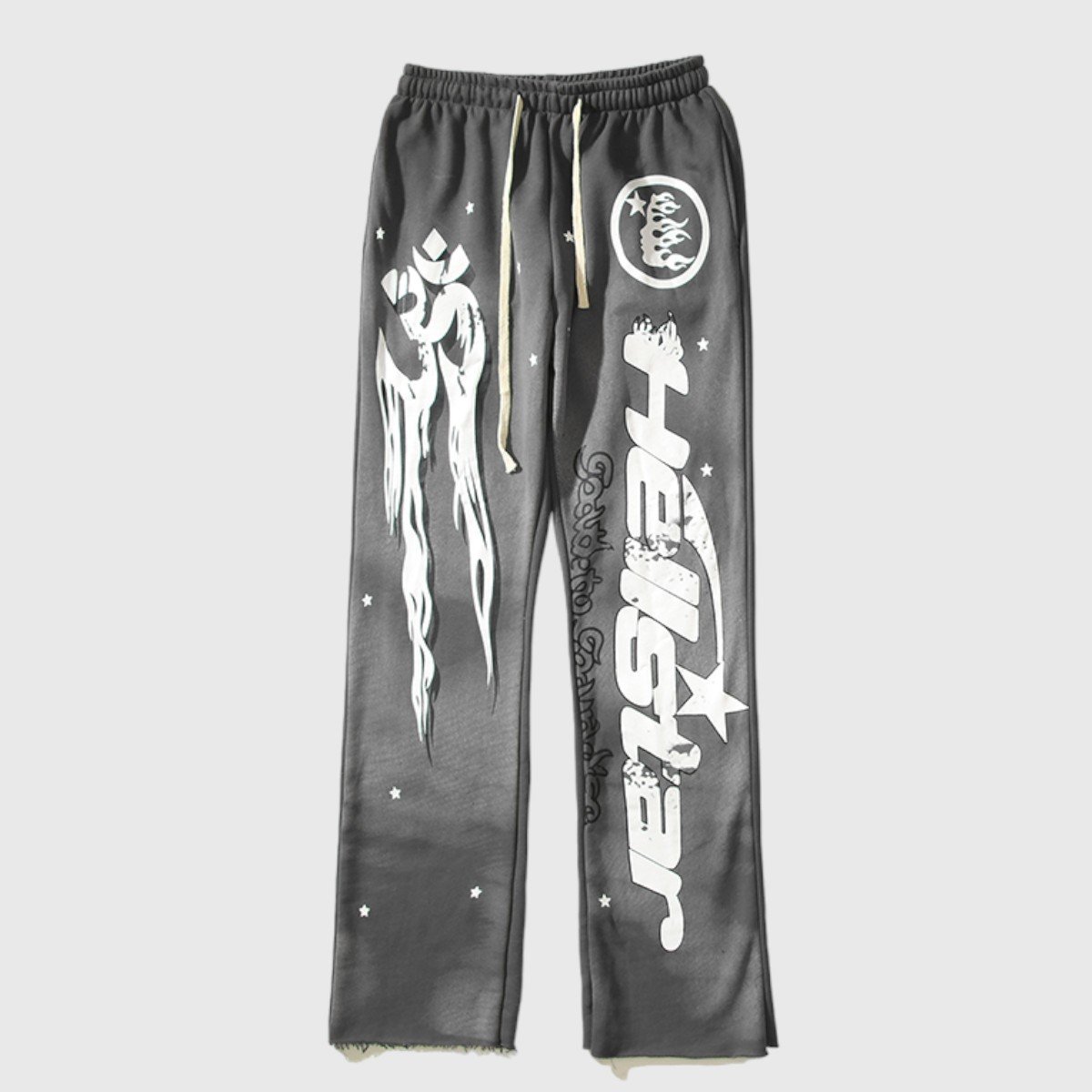 b16d9572-Photoroom-2.jpg Hellstar Studios Racer Flare Sweatpants Black - Image 1