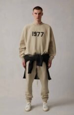 Fear of God Essentials Tracksuit ‘Light-Brown’ - Image 3