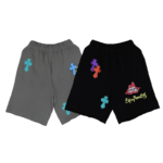 Chrome Hearts Matty Boy Chomper Corduroy Patch Shorts - Image 9