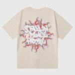 Hellstar Records T-Shirt Beige - Image 2
