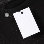 Chrome Hearts Tie-Dye Leather Embroidery Sweatshirt - Image 6