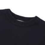 Fear of God Essentials Knit Sweater 'Dark Black Melange' - Image 5
