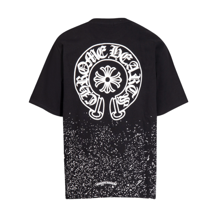 Chrome Hearts Black Logo T-Shirt - Image 2