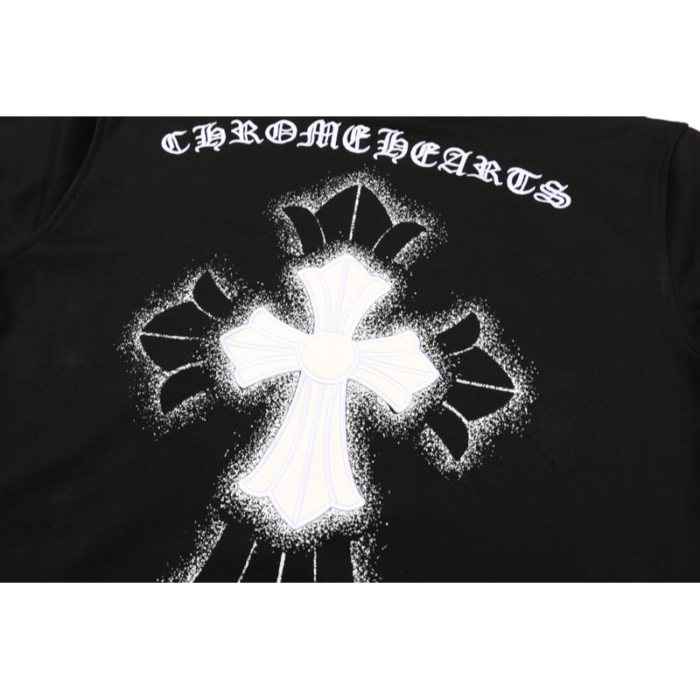 Chrome Hearts Embroidered Cross Hoodie - Image 6