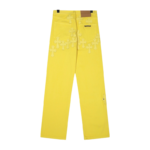 Chrome Hearts Paris Exclusive Levi’s Cross Patch Yellow Jeans - Image 2