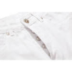 Chrome Hearts Pink Tricolor Patch Denim Jeans - Image 5