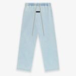 Fear of God Essentials Relaxed Pants 'Light Washed Denim'