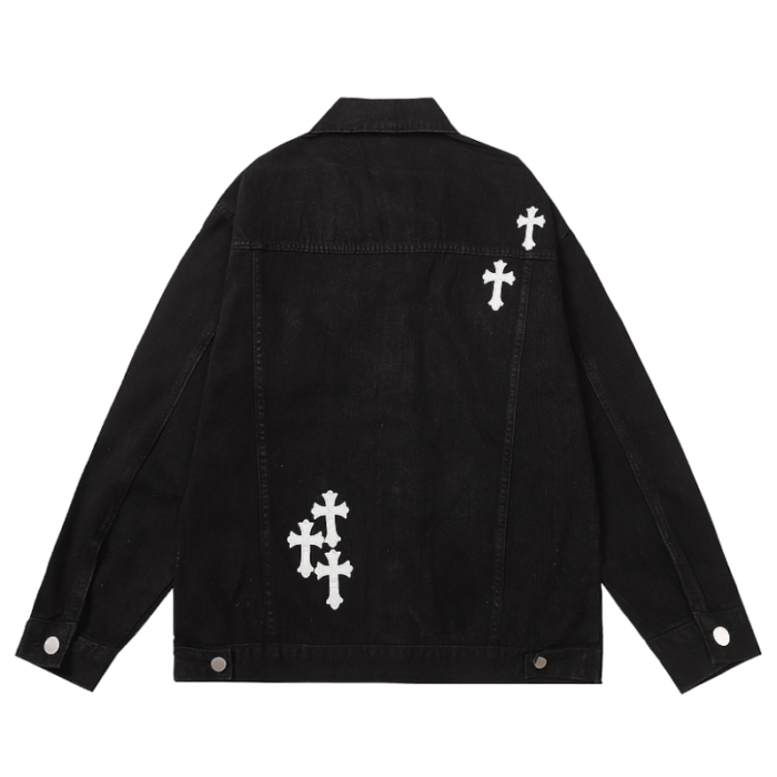 Chrome Hearts Cross Denim Jacket - Image 3