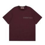 Fear of God Essentials Short Sleeve T-shirt 'Wine'