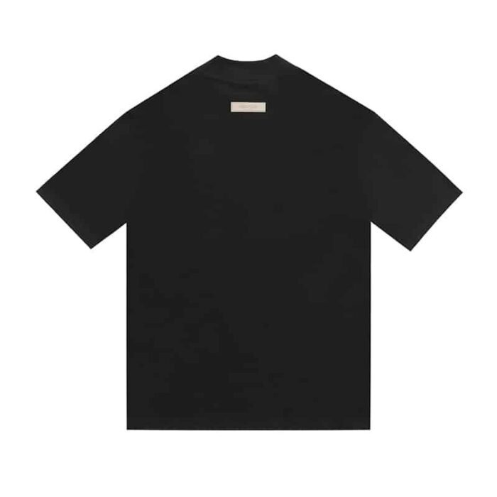 Fear of God Essentials 1977 T-Shirt 'Black' - Image 3