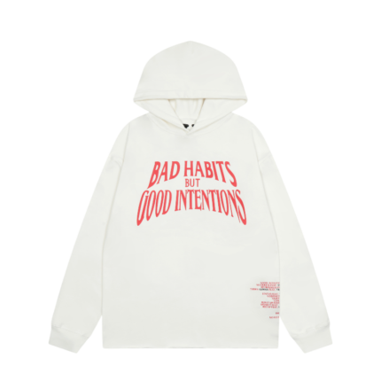 Vlone Bad Habits But Good Intentions Hoodie