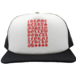 Chrome Hearts Eye chart Trucker Hat