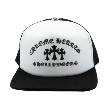 Chrome Hearts Hollywood Cross "King Taco" Trucker Hat