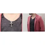Chrome Hearts Small Double Cross Pendant - Image 13