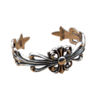 Chrome Hearts Double Floral Cross Bracelet - Image 6