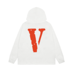 Vlone Fragment FRIENDS Hoodie - Orange - Image 10