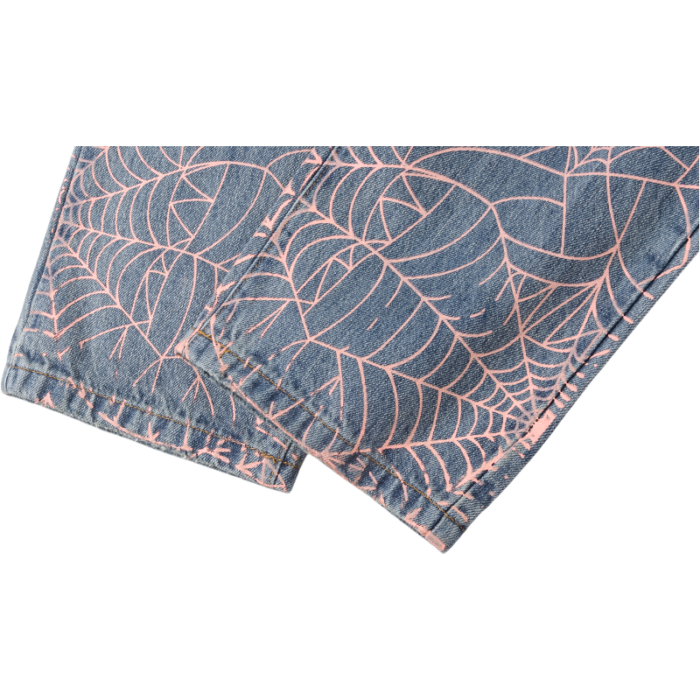 Sp5der AOP Vintage 501 Denim Jeans - Image 9