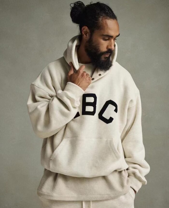 Fear of God Essentials ABC Tracksuit ‘Light-Oatmeal’ - Image 9
