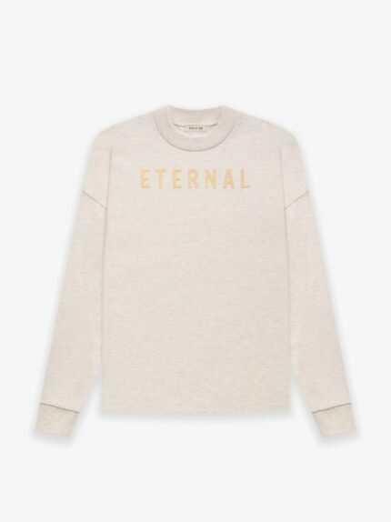 Fear Of God Fleece Crewneck Warm 'Heather Oatmeal'