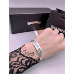 Chrome Hearts Cross Flower Rome Alphabet Bracelet - Image 7