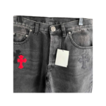 Chrome Hearts Multicolour Levi’s Cross Patches Jeans - Image 4