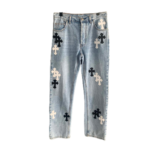 Chrome Hearts Vintage Aged Jeans
