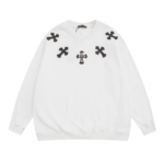 Chrome Hearts Leather Cross 7328 Sweatshirt