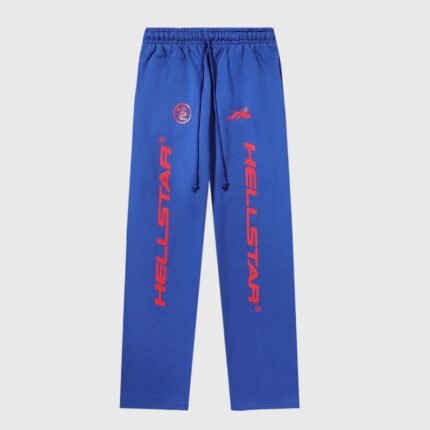 Hellstar Sports Gel Sweatpants Blue