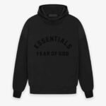 Fear of God Essentials Hoodie 'Jet Black'