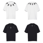 Chrome Hearts Leather Patches T-shirt - Image 8