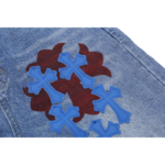 Chrome Hearts Levi’s Stencil Cross Patch Jeans - Image 4
