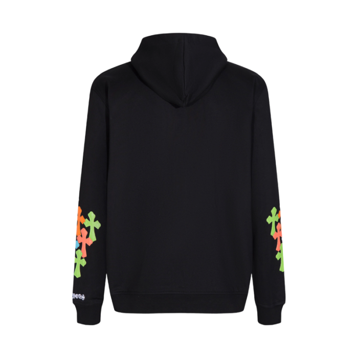 Chrome Heart Multi Color Cross Hoodie - Image 6