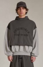 Fear of God Essentials Nylon Fleece Hoodie - Image 7