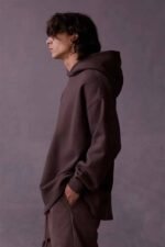 Fear of God Essentials Hoodie 'Plum' - Image 7