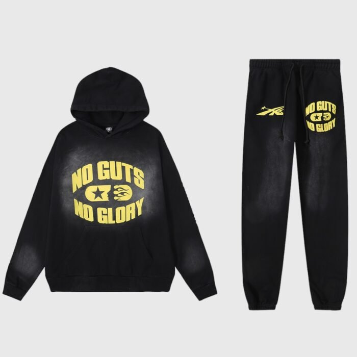 Hellstar No Guts No Glory! Tracksuit Black - Image 1