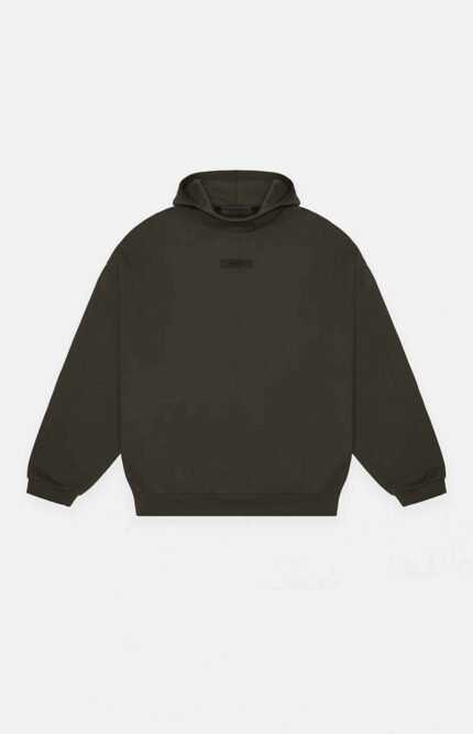 Fear of God Essential Hoodie ‘Off-Black’