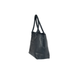 Chrome Hearts Black Leather Cemetery Tote Bag - Image 7